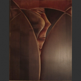 'Portrait II' 2013 - Holz gesägt - B|H: 30|50 cm
